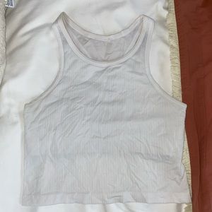 Lululemon Ebb to Street Cropped Racerback Tank Top